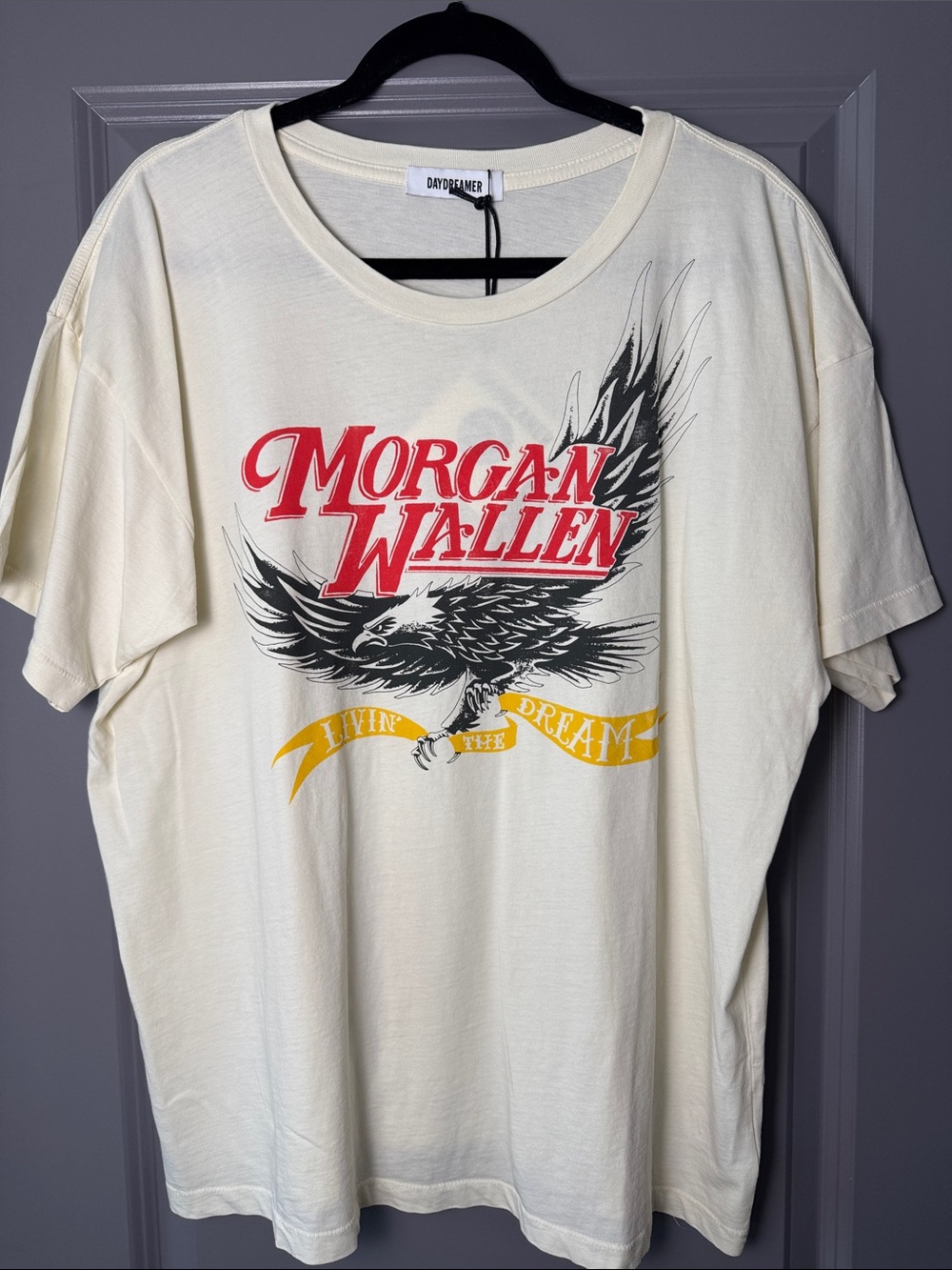 Daydreamer - Morgan Wallen Livin' The Dream Merch Tee | size Medium